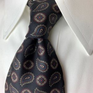Village Squire Mens Tie 100% Silk